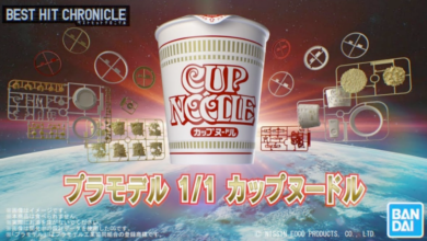 โมเดล NISSIN CUP NOODLE จาก BANDAI ความท้าทายใหม่ของนักต่อโมเดล