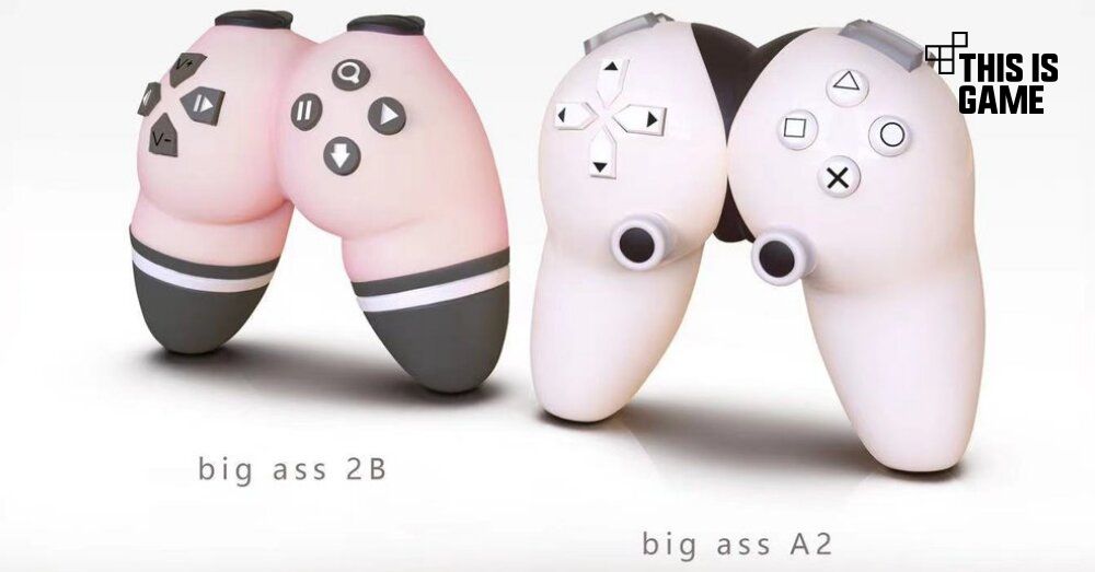 สุดแปลกและแหวกแนว! จอยเกมรูปทรงบั้นท้าย Big ass A2 / Big ass 2B