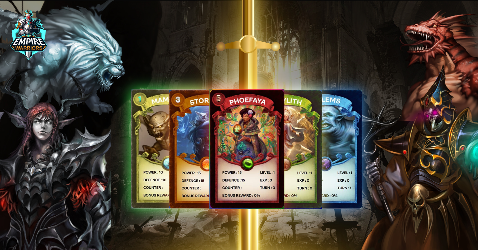 Empire Warriors เกม NFT เตรียมให้เล่นทั้ง Polygon และ Solana chains