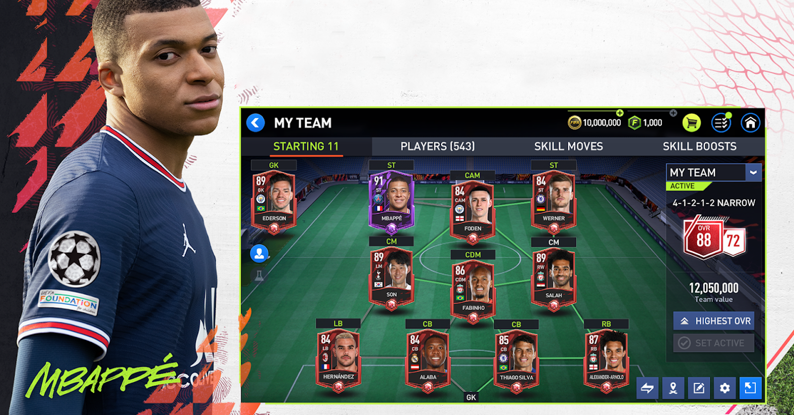 FIFA Football เกมมือถือบริหารจัดการทีมฟุตบอลเพื่อคว้าแชมป์ พบกับนักเตะจากลีกชั้นนำทั่วโลก