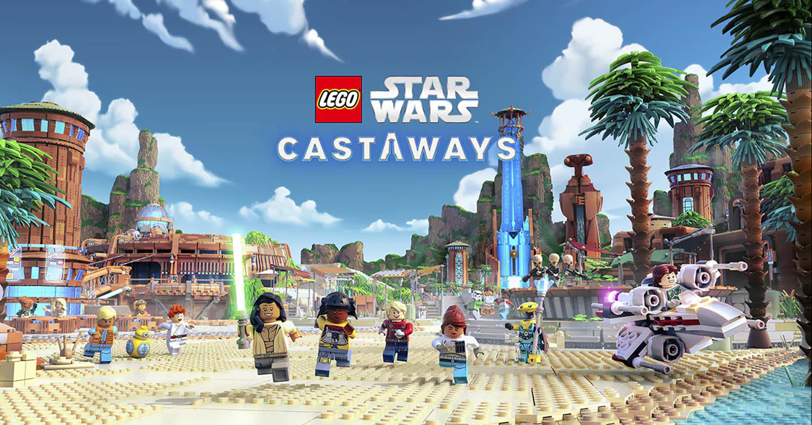 LEGO Star Wars : Castaways เปิดให้ดาวน์โหลดแล้ว เฉพาะบน Apple Arcade เท่านั้น 1 LEGO Star WarsTM: Castaways พบกับการผจญภัยมัลติเพลเยอร์ครั้งใหม่สำรวจสถานที่ท่องเที่ยวเขตร้อน ออกแบบและปรับแต่งมินิฟิเกอร์