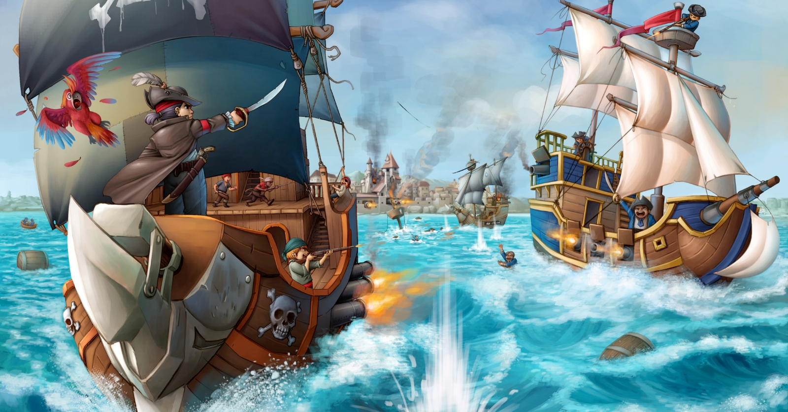 Pirate x Pirate เกม NFT โจรสลัด ฝีมือคนไทย 1 Pirate x Pirate พร้อมรบสะเทือนทะเลบน BSC Chain