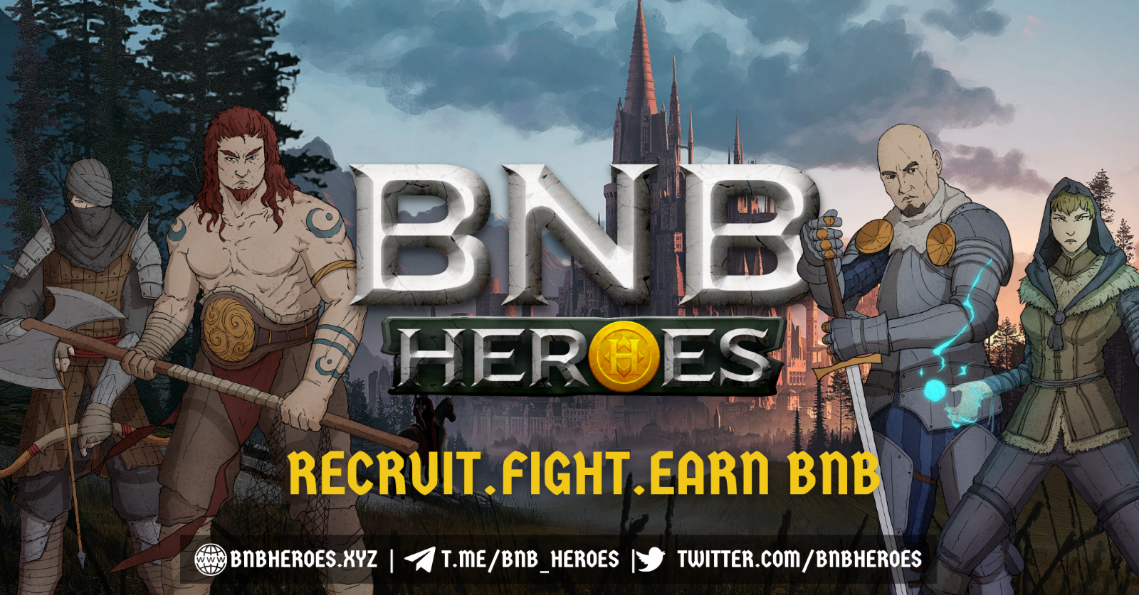 BNB Heroes เกม Play to Earn 1 BNB Heroes เกม Play to Earn มาใหม่ รวมตัวเหล่าฮีโร่ ต่อสู้กับบอส พร้อมรับรางวัลเป็นเหรียญ BNB