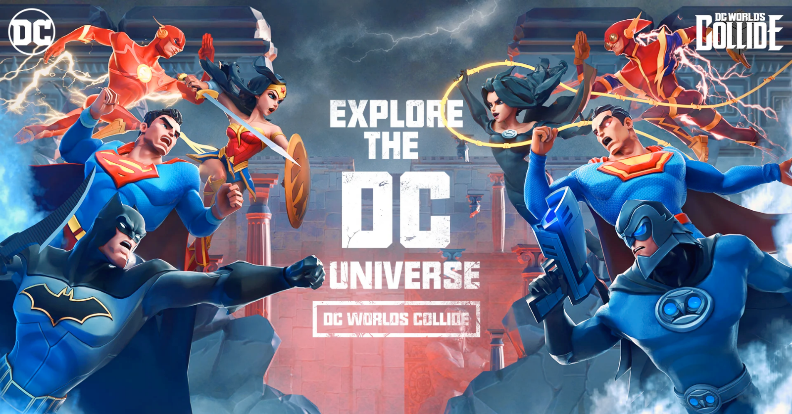 DC Worlds Collide เปิด OBT แบบไม่รีเซ็ตข้อมูลบนสโตร์ไทยแล้ว 1 DC Worlds Collide เกมมือถือ RPG สะสมตัวละครเหล่าฮีโร่ พร้อมระบบสร้างฐานทัพ