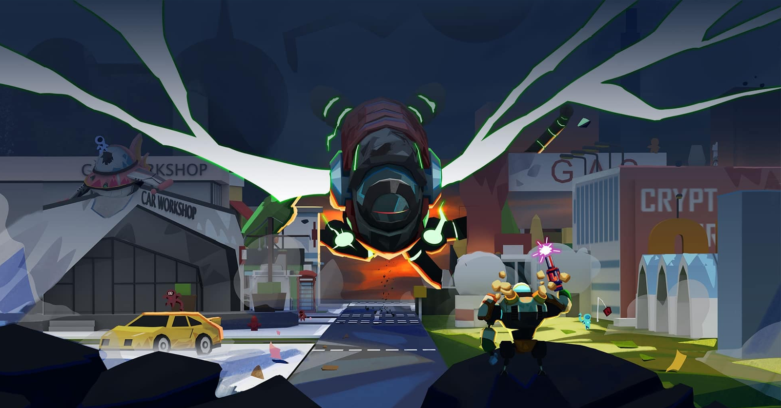 CryptoGuards เกม NFT พิทักษ์เมืองจากเหล่าเอเลี่ยน 1 CryptoGuards อีกหนึ่งเกมจากจักรวาล CryptoCity MetaVerse