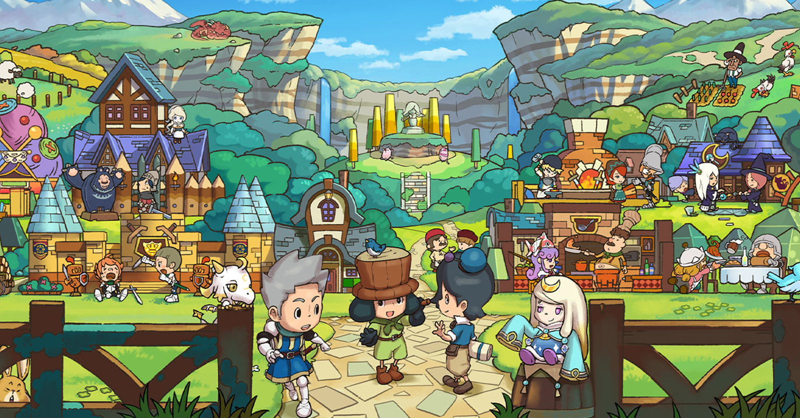 Fantasy Life Online จากเกม RPG บนเครื่อง 3DS สู่หน้าจอมือถือ ที่มาพร้อมเกมเพลย์แบบ Co-op ออนไลน์บนโลก Open World อันกว้างใหญ่