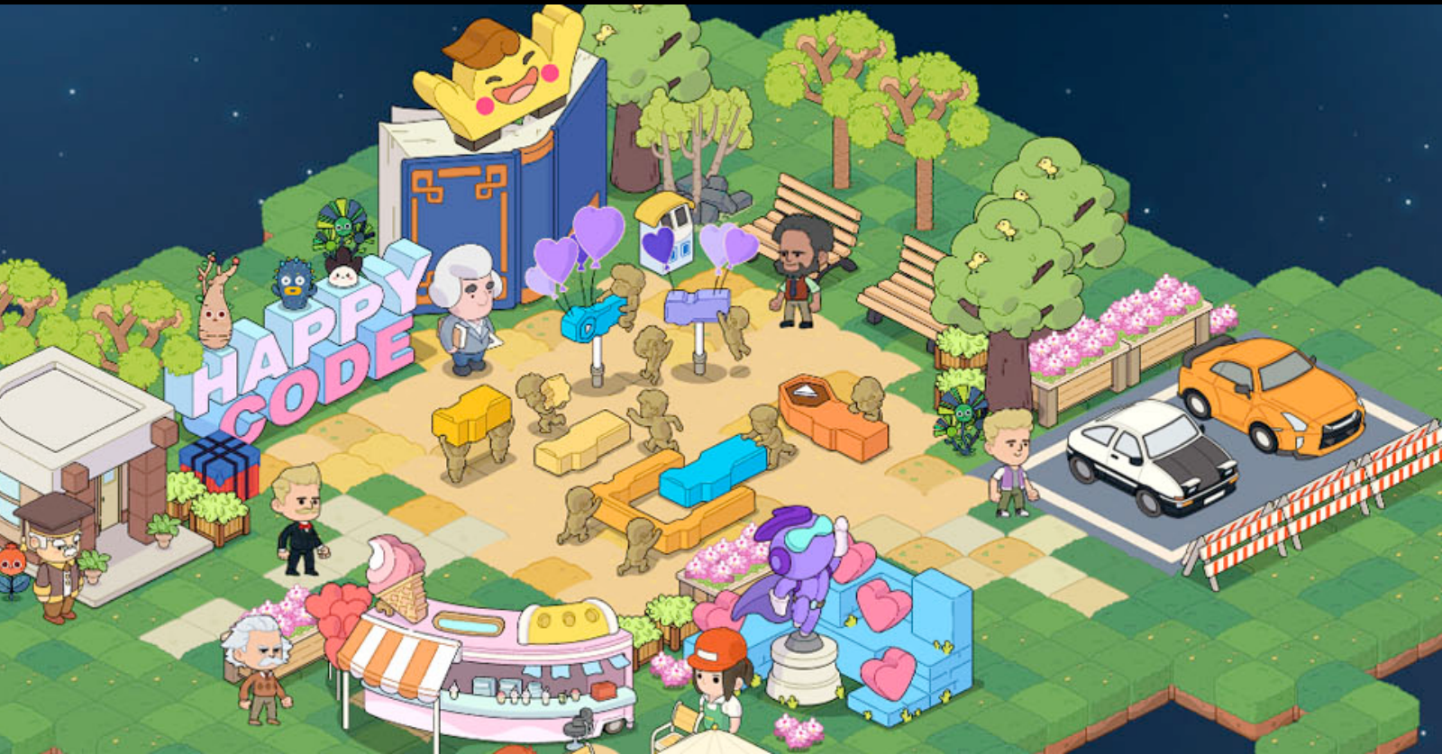 MeLand เรียนรู้ เล่นเกม และสร้างเกม NFT 1 MeLand พร้อมรับเงินไปใช้เตรียมพร้อมสนุกบน Polygon Chain