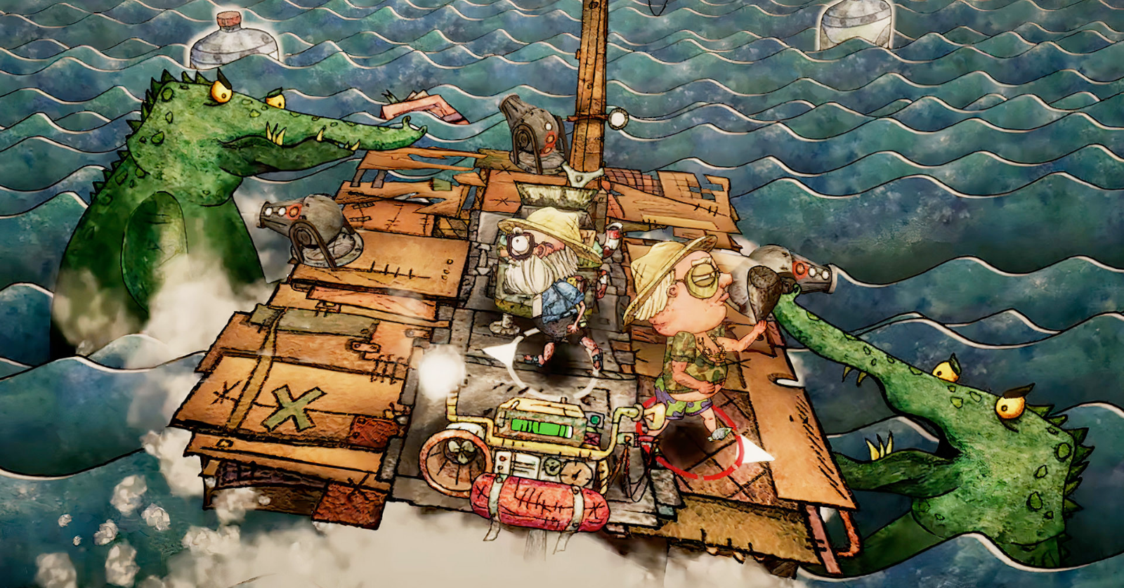 Trash Sailors เกมล่องแพแนวปาร์ตี้แบบ 4 คน ร่วมมือกันฝ่าทะเลสุดโหด