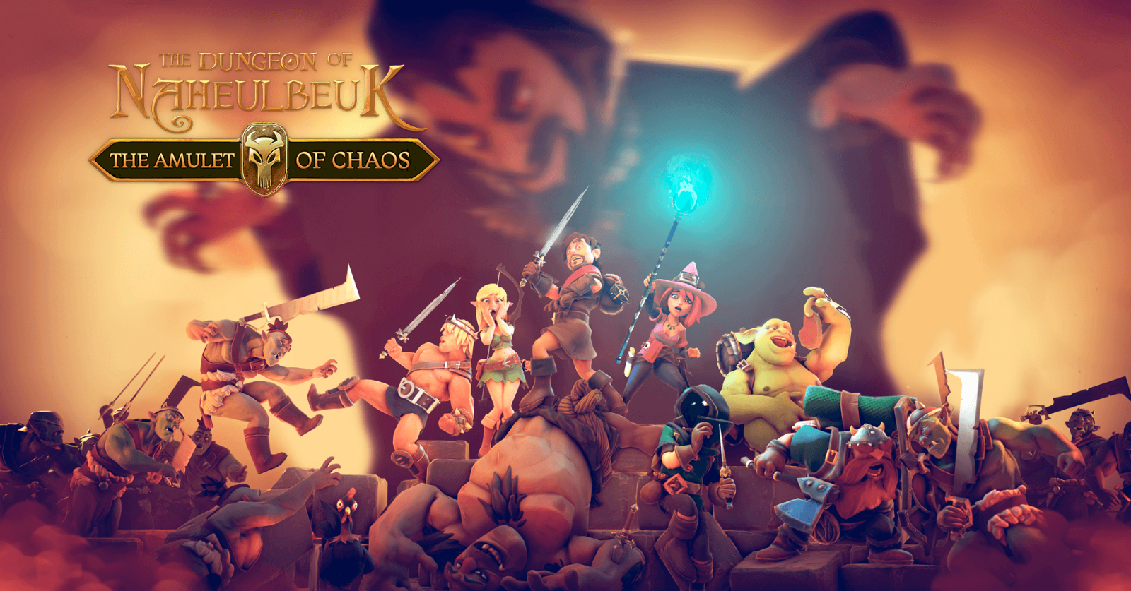 The Dungeon of Naheulbeuk: The Amulet of Chaos มาพร้อมกราฟิกการ์ตูน นำทีมผู้กล้าออกผจญภัยต่อสู้กับมอนสเตอร์