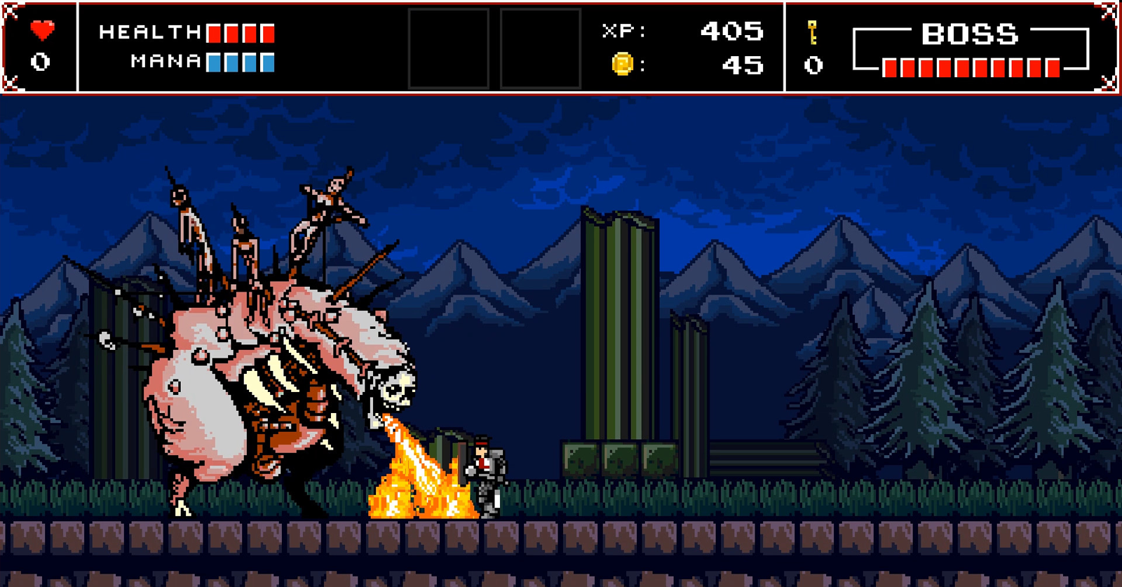 Infernax เกมอัศวินแนว 16-bit เตรียมวางขายเร็วๆ นี้ 1 Infernax เอาใจคอเกมแอคชั่นแฟนตาซีที่ชอบงานภาพแบบย้อนยุค