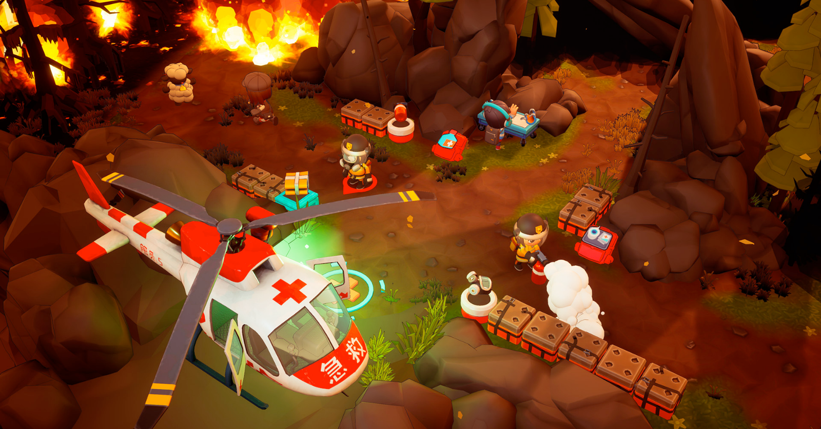 Rescue Party: Live! เปิดวางจำหน่ายแล้ววันนี้ 1 Rescue Party: Live! เกมแนว Co-op สานสัมพันธ์ ร่วมมือกับเพื่อนๆ ในการทำหน้าที่กู้ภัย