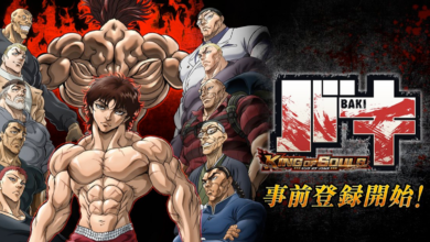 Baki: King of Souls เกมมือถือที่ได้รับแรงบันดาลใจจากแอนิเมชั่นชื่อดัง ''Baki'' ฉลองครบรอบ 30 ปีของซีรีส์