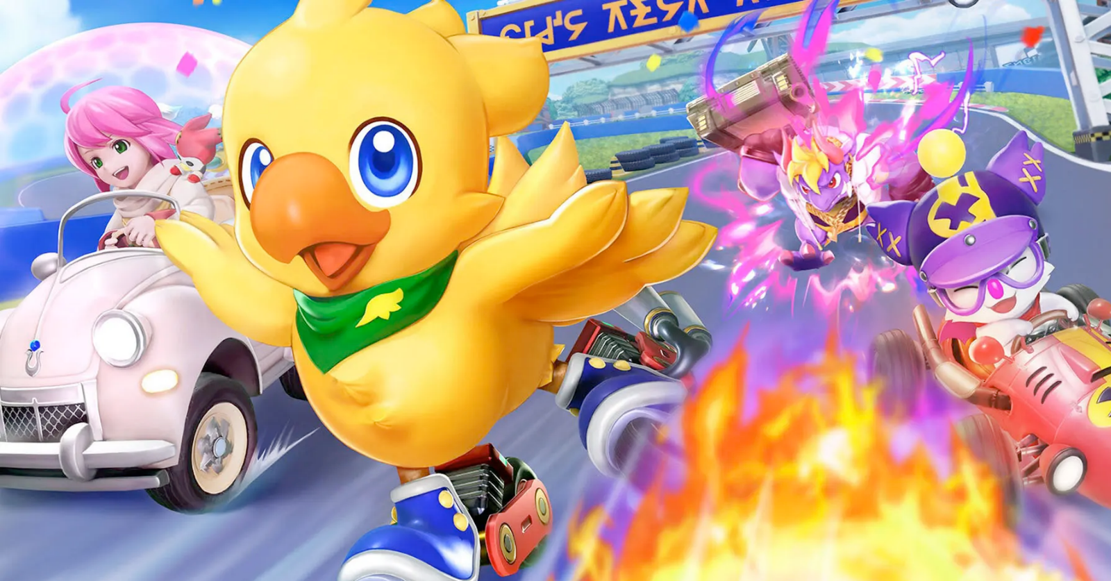 Chocobo GP การกลับมาอีกครั้งในรอบหลายสิบปีของเกมรถแข่งดังจากยุค PS1Chocobo GP การกลับมาอีกครั้งในรอบหลายสิบปีของเกมรถแข่งดังจากยุค PS1