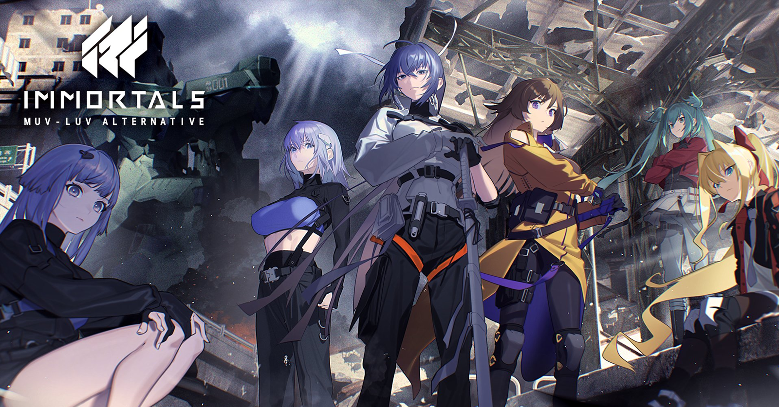 Immortals: Muv-Luv Alternative เปิดให้บริการทั้ง iOS/Android บนสโตร์ญี่ปุ่นแล้ว 1 Immortals: Muv-Luv Alternative เกมมือถือ Action RPG ที่ดัดแปลงมาจากแอนิเมชั่นหุ่นยนต์ชื่อดัง สังหารเบต้าบุกโลก