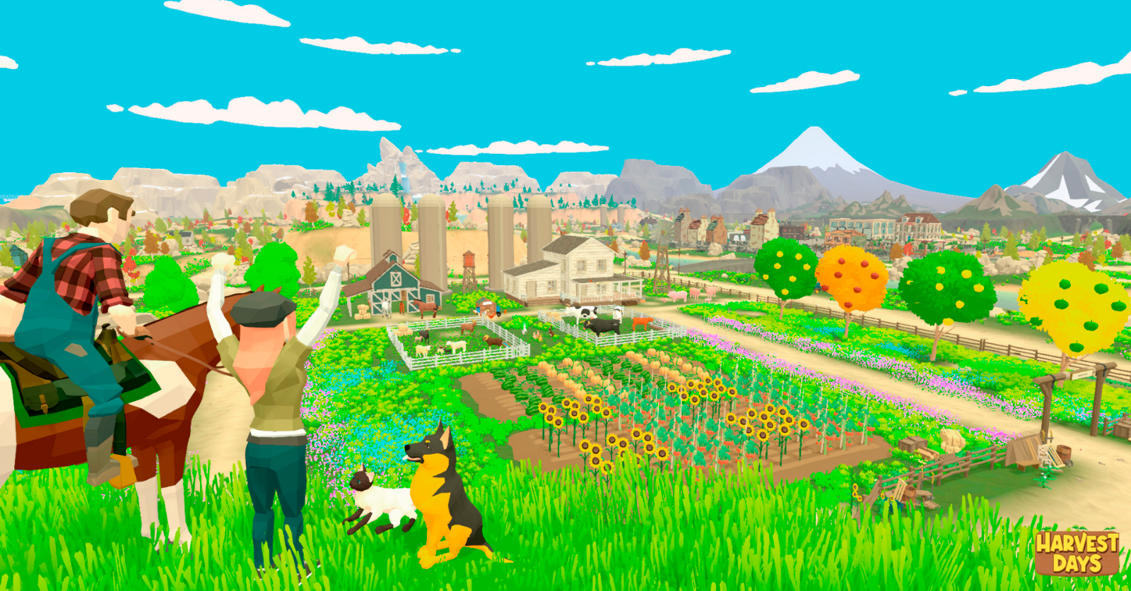Harvest Days เกมทำฟาร์มสไตล์ Stardew Valley แต่เป็น Open World! 1 Harvest Days เติมเต็มความฝันของคุณและจัดการฟาร์มของคุณเอง