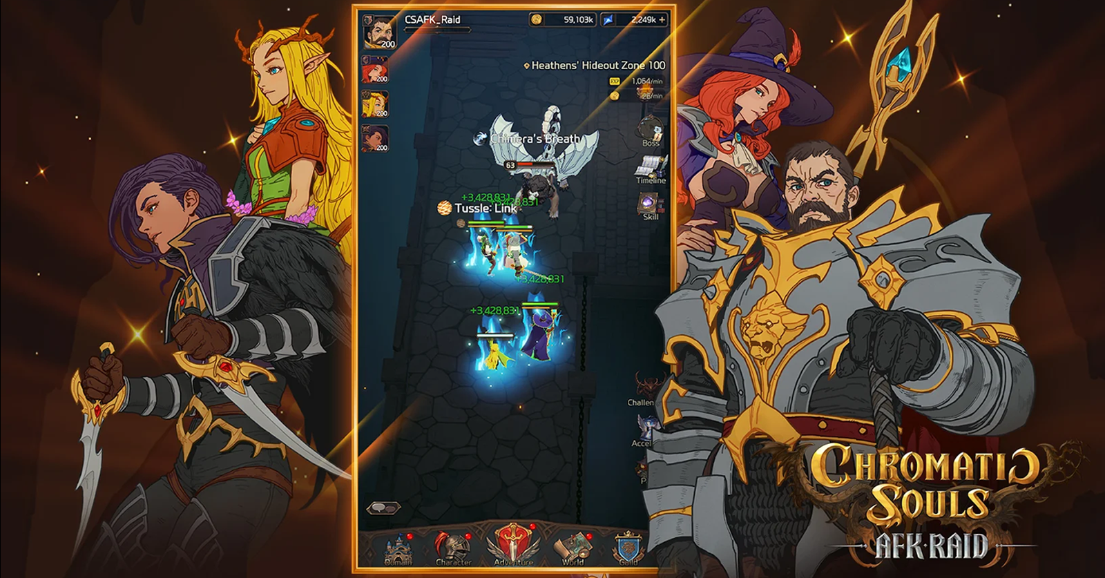 Chromatic Souls: AFK Raid เปิดให้บริการบนสโตร์ไทยแล้ว 1 Chromatic Souls: AFK Raid เปิดให้บริการบนสโตร์ไทยแล้ว