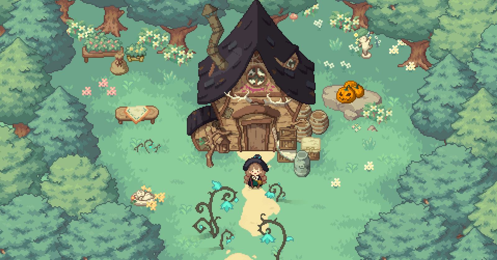 Little Witch in the Woods เปิดให้ผู้เล่นได้สนุกกันในรูปแบบ Early Access ผ่าน Steam แล้ว 1 Little Witch in the Woods เปิดให้ผู้เล่นได้สนุกกันในรูปแบบ Early Access ผ่าน Steam แล้ว