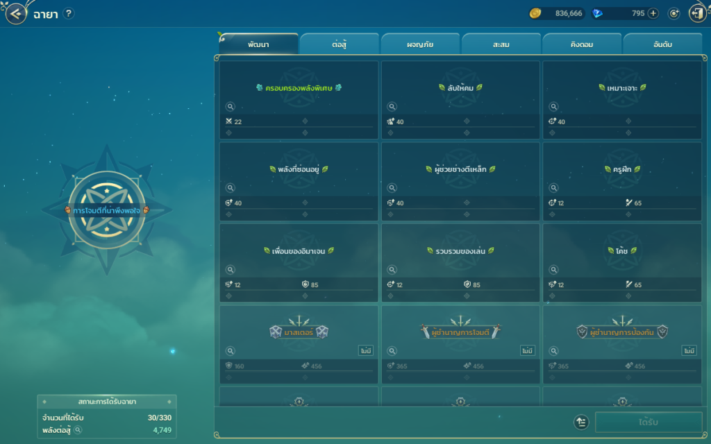 ระบบอันดับใน Ni no Kuni: Cross Worlds