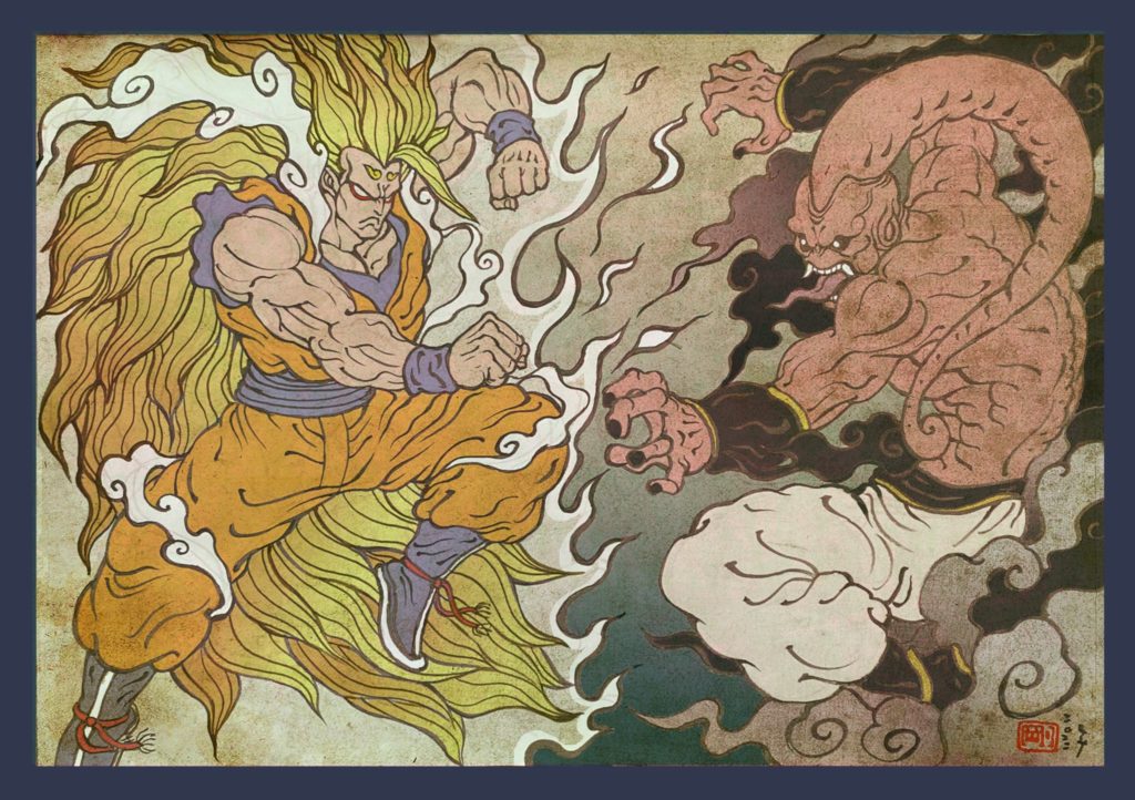 รวมภาพการ์ตูนลายเส้นสไตล์ Ukiyo-e (อูกิโยะ) จากฝีมือศิลปินชาวไต้หวัน 11 รวมภาพการ์ตูนลายเส้นสไตล์ Ukiyo-e (อูกิโยะ) จากฝีมือศิลปินชาวไต้หวัน