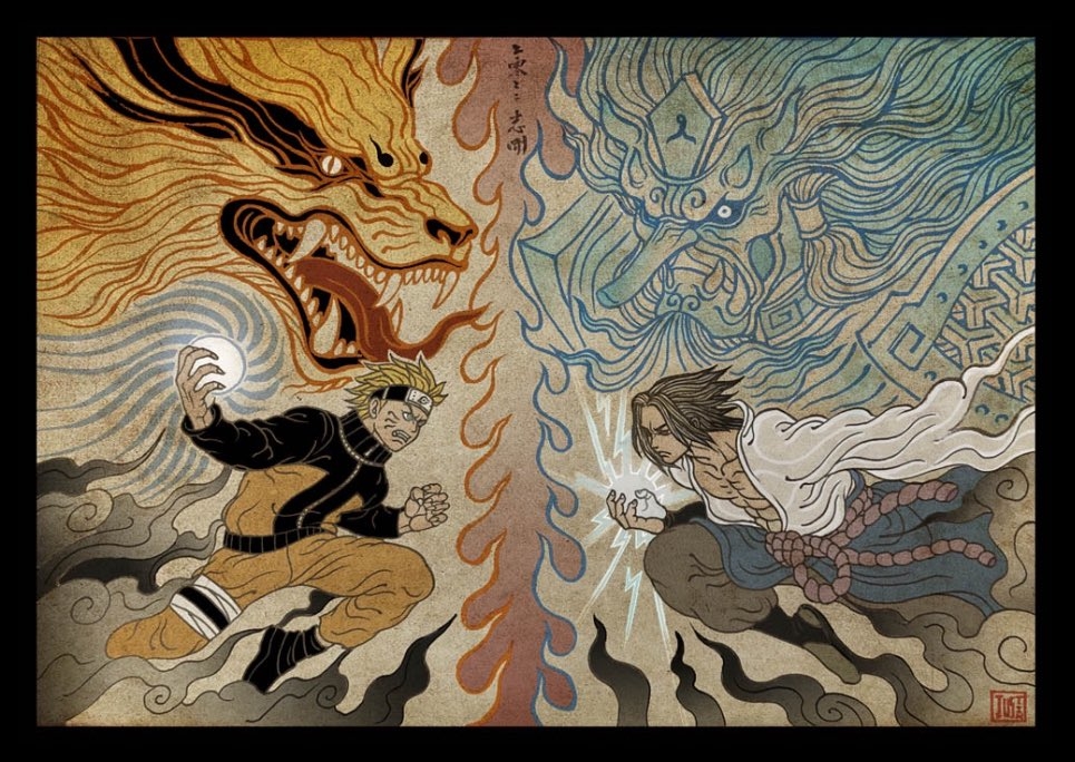 รวมภาพการ์ตูนลายเส้นสไตล์ Ukiyo-e (อูกิโยะ) จากฝีมือศิลปินชาวไต้หวัน 20 รวมภาพการ์ตูนลายเส้นสไตล์ Ukiyo-e (อูกิโยะ) จากฝีมือศิลปินชาวไต้หวัน