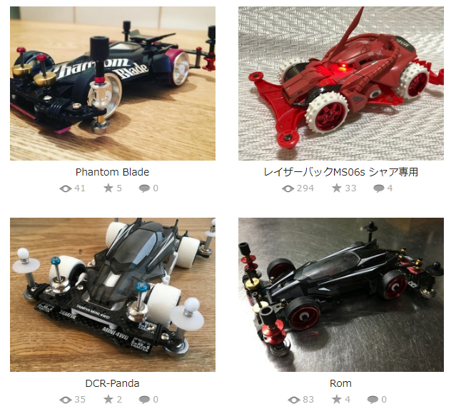 จากวันนั้นถึงวันนี้ รถประกอบ TAMIYA MINI 4WD 17 จากวันนั้นถึงวันนี้ รถประกอบ TAMIYA MINI 4WD