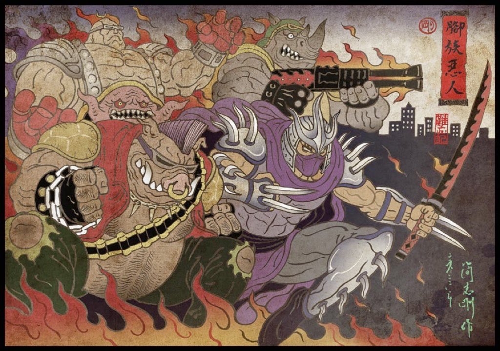 รวมภาพการ์ตูนลายเส้นสไตล์ Ukiyo-e (อูกิโยะ) จากฝีมือศิลปินชาวไต้หวัน 21 รวมภาพการ์ตูนลายเส้นสไตล์ Ukiyo-e (อูกิโยะ) จากฝีมือศิลปินชาวไต้หวัน