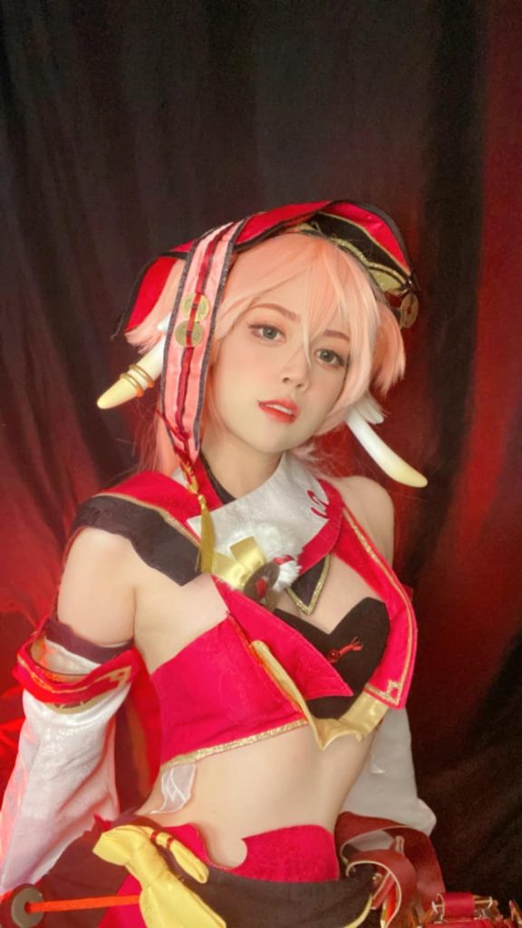 สาวไทยวัย 19 โชว์ผลงานคอสเพลย์ครั้งแรกในชีวิตเป็น Yanfei