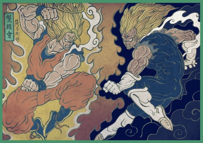 รวมภาพการ์ตูนลายเส้นสไตล์ Ukiyo-e (อูกิโยะ) จากฝีมือศิลปินชาวไต้หวัน 12 รวมภาพการ์ตูนลายเส้นสไตล์ Ukiyo-e (อูกิโยะ) จากฝีมือศิลปินชาวไต้หวัน