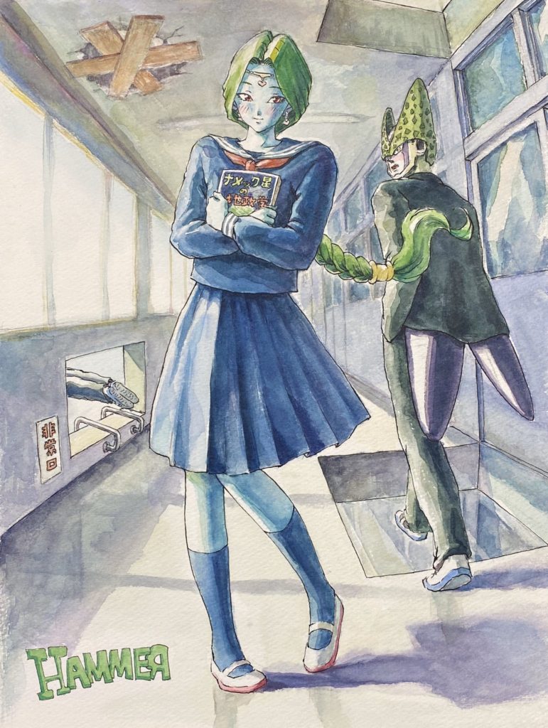 รวมผลงาน Fanart วาดภาพด้วยสีน้ำจากการ์ตูนเรื่อง Dragon Ball Z