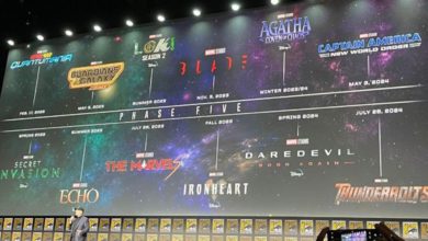 Marvel Studios เปิดเผยไทม์ไลน์เฟส 4 ในงาน San Diego Comic 2022
