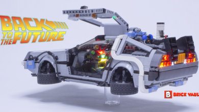 CUSTOM LEGO รถในตำนาน DELOREAN DMC-12