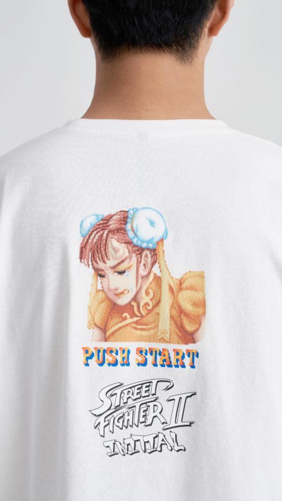 เสื้อยืดฉลองครบรอบ 35ปี Street Fighter x Initial 4 เสื้อยืดฉลองครบรอบ 35ปี Street Fighter x Initial
