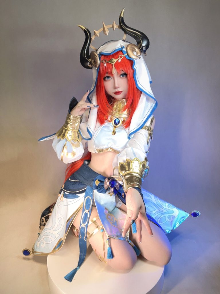 สาวจีนสุดแบ๊วแปลงโฉมเป็น Nilou จาก Genshin Impact 7 สาวจีนสุดแบ๊วแปลงโฉมเป็น Nilou จาก Genshin Impact