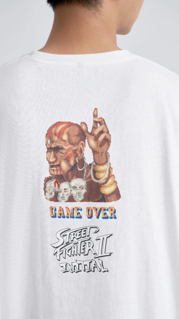 เสื้อยืดฉลองครบรอบ 35ปี Street Fighter x Initial 8 เสื้อยืดฉลองครบรอบ 35ปี Street Fighter x Initial
