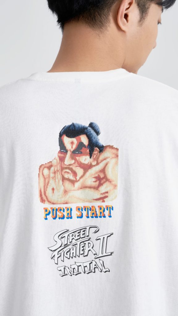 เสื้อยืดฉลองครบรอบ 35ปี Street Fighter x Initial 9 เสื้อยืดฉลองครบรอบ 35ปี Street Fighter x Initial