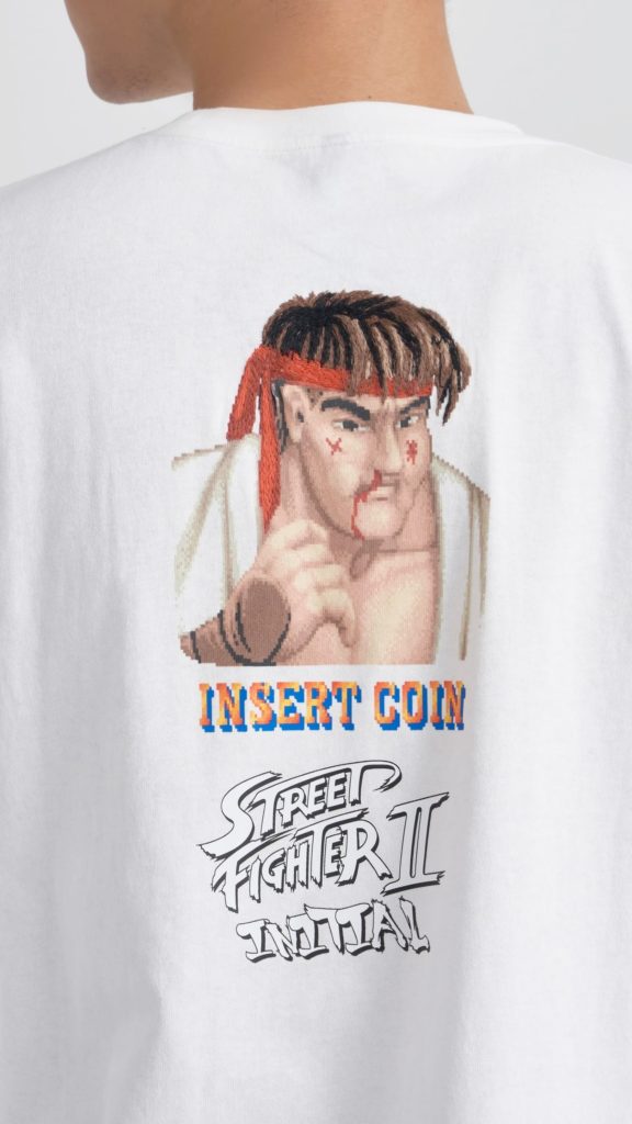 เสื้อยืดฉลองครบรอบ 35ปี Street Fighter x Initial 2 เสื้อยืดฉลองครบรอบ 35ปี Street Fighter x Initial