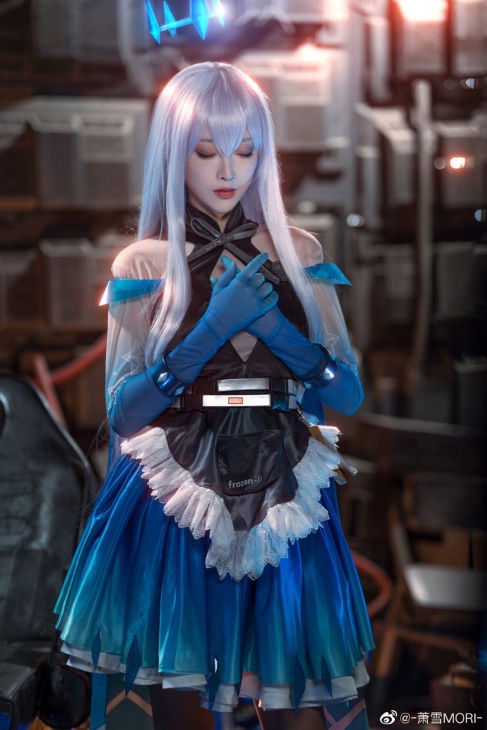 คอสเพลย์ Meryl จาก Tower of Fantasy 5 คอสเพลย์ Meryl จาก Tower of Fantasy