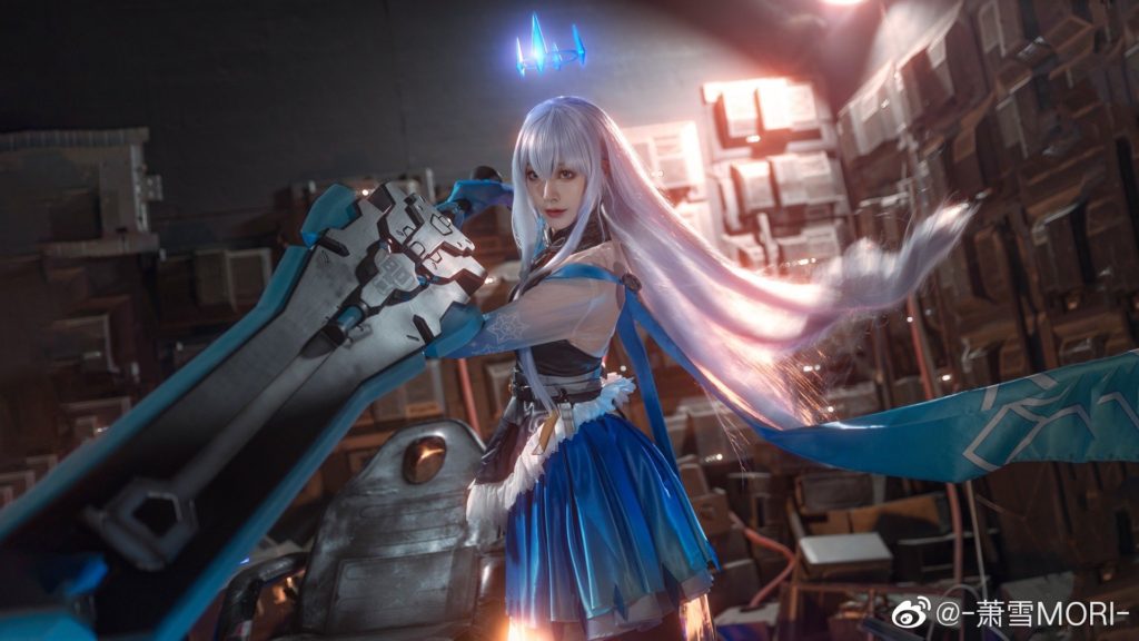 คอสเพลย์ Meryl จาก Tower of Fantasy 6 คอสเพลย์ Meryl จาก Tower of Fantasy