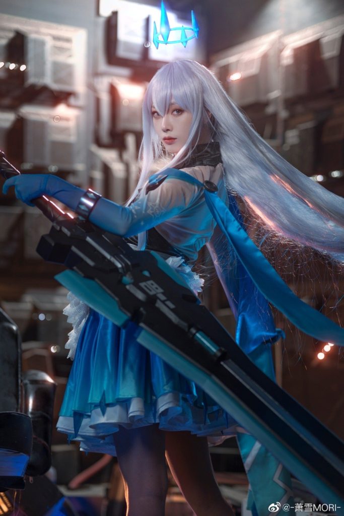 คอสเพลย์ Meryl จาก Tower of Fantasy 4 คอสเพลย์ Meryl จาก Tower of Fantasy