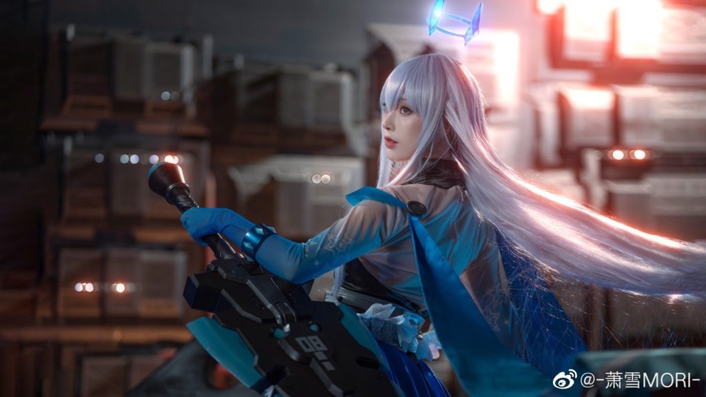 คอสเพลย์ Meryl จาก Tower of Fantasy 8 คอสเพลย์ Meryl จาก Tower of Fantasy