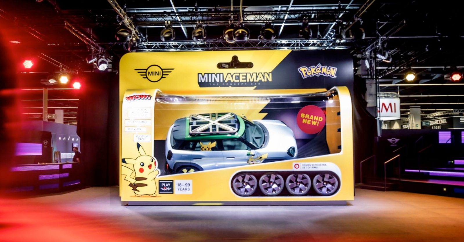 MINI Concept Aceman รถไฟฟ้าที่มาในธีม POKÉMON 1 MINI Concept Aceman รถไฟฟ้าที่มาในธีม POKÉMON