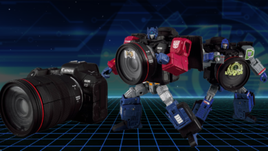 Takara Tomy ปล่อยไอเทมตัวใหม่ Canon EOS R5 Transformers
