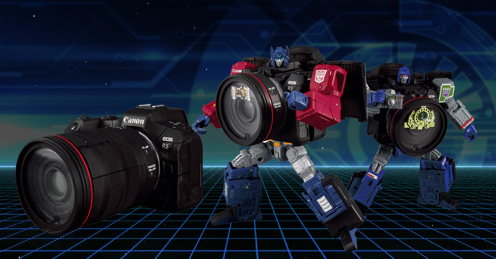 Takara Tomy ปล่อยไอเทมตัวใหม่ Canon EOS R5 Transformers 1 Takara Tomy ปล่อยไอเทมตัวใหม่ Canon EOS R5 Transformers