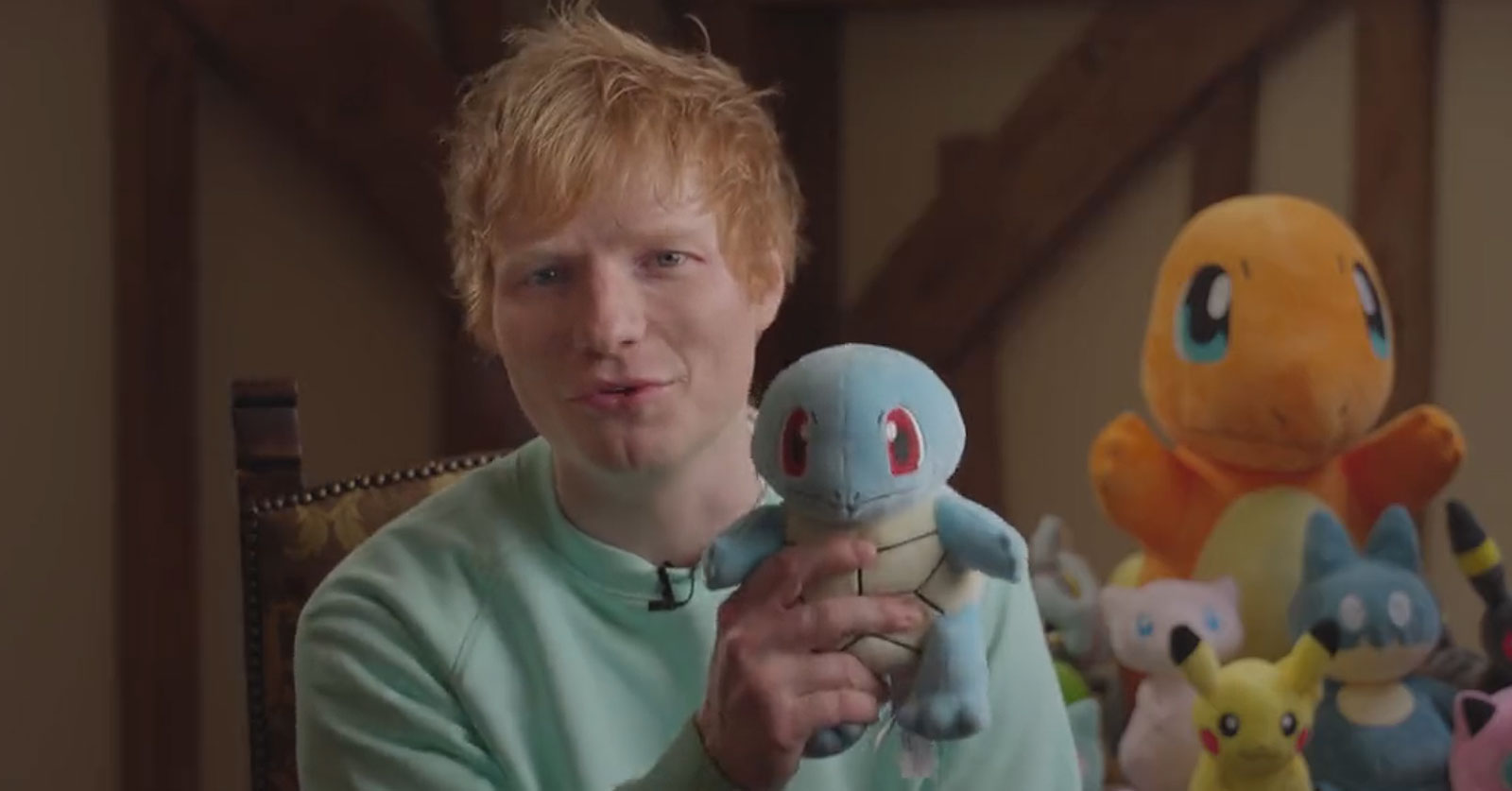 Ed Sheeran ปล่อยคลิปต้อนรับแฟนๆ สู่ Pokémon World Championships 1 Ed Sheeran ปล่อยคลิปต้อนรับแฟนๆ สู่ Pokémon World Championships
