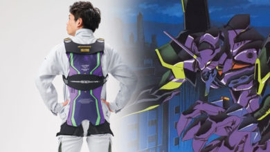 เสื้อพยุงหลังอุปกรณ์เสริมพลังแห่ง Evangelion