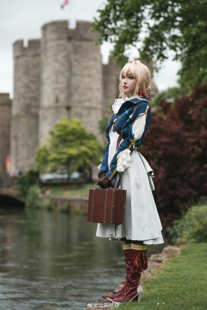 คอสเพลย์ Violet Evergarden เวอร์ชั่นคนจีนที่สวยสง่า