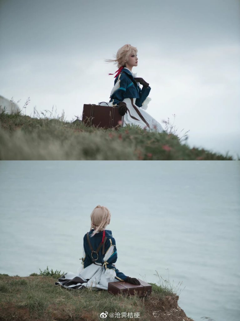 คอสเพลย์ Violet Evergarden เวอร์ชั่นคนจีนที่สวยสง่า