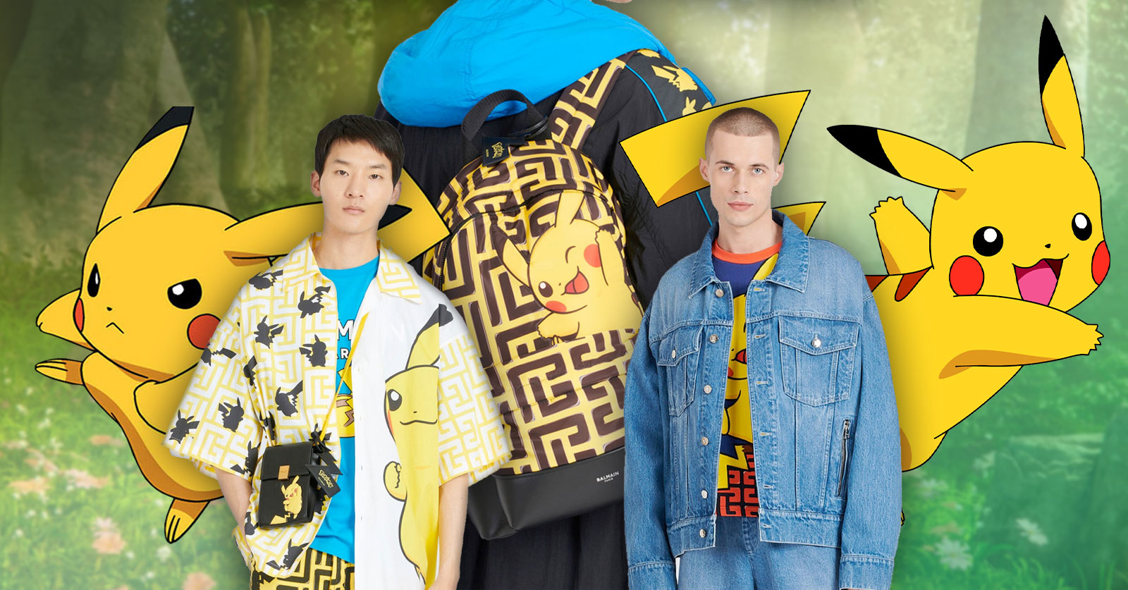 BALMAIN เปิดคอลเลคชั่นใหม่ POKÉMON 1 BALMAIN เปิดคอลเลคชั่นใหม่ POKÉMON