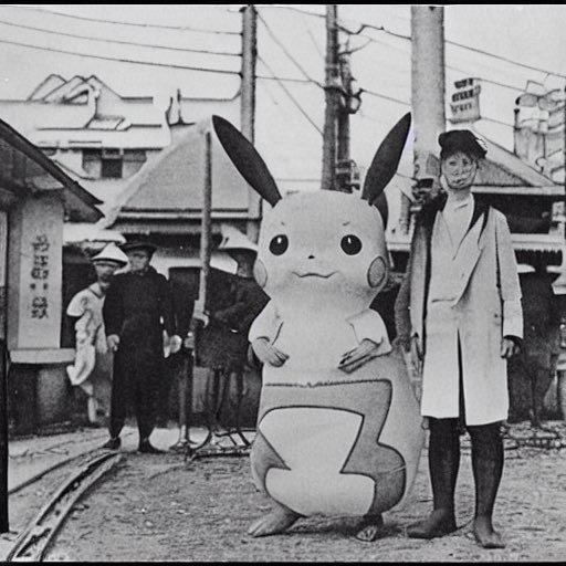 สิ่งที่ได้เมื่อคุณขอให้ AI ทำรูป "Pikachu ในโตเกียวปี 1920" 3 สิ่งที่ได้เมื่อคุณขอให้ AI ทำรูป "Pikachu ในโตเกียวปี 1920"