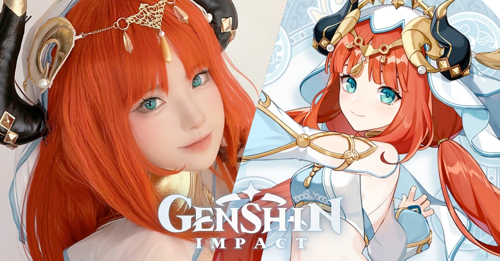 สาวจีนแปลงโฉมเป็น Nilou จากเกม Genshin Impact บอกคำเดียวเลยว่าเฉียบ 1 สาวจีนแปลงโฉมเป็น Nilou จากเกม Genshin Impact บอกคำเดียวเลยว่าเฉียบ